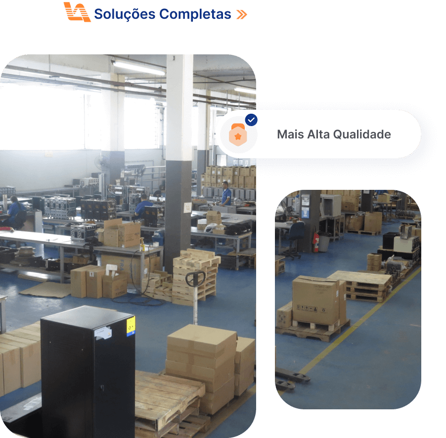 sistema energia nobreak baterias